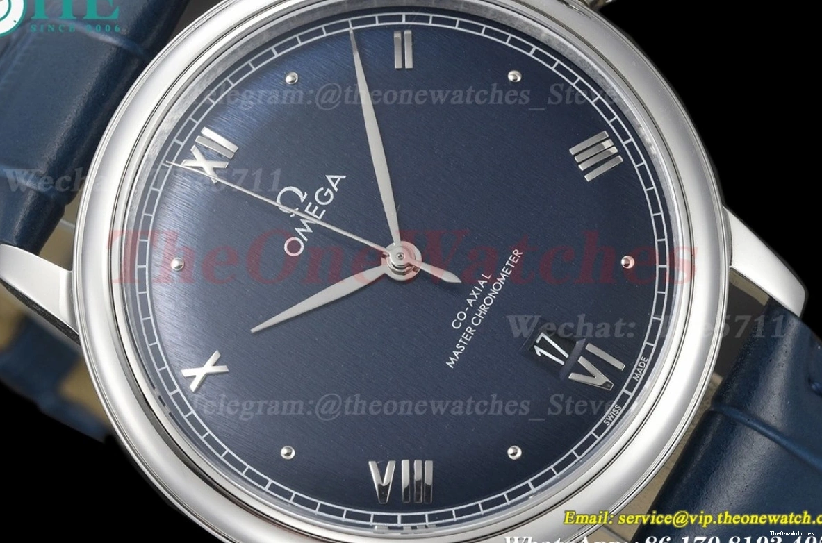 Dial LE SS Prestige Ville 40mm BLSF De A8800 Date Blue 0328